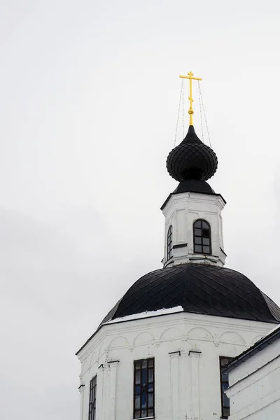 Lehký Buben Pravoslavné Církve Vesnice Sungurovo Region Kostroma Rusko — Stock fotografie