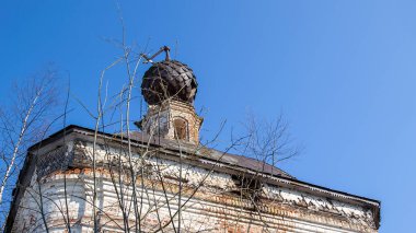 Ortodoks kilisesi, Nasakino köyü, Kostroma bölgesi, Rusya