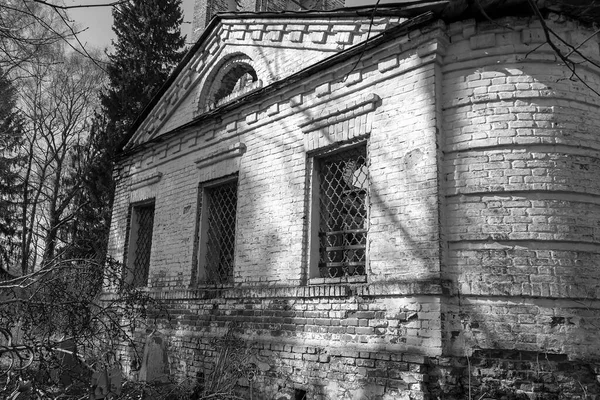 Igreja Ortodoxa Abandonada Aldeia Kozyura Região Kostroma Rússia Construída 1829 — Fotografia de Stock