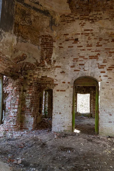 Interior Abandoned Church Myshkino Village Kostroma Region Russia Built 1784 — Stock Photo, Image