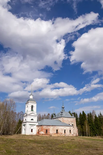 Ancient Orthodox Church Korshunovo Village Kostroma Region Russia Built 1800 — Stock Photo, Image