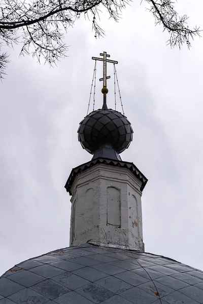 Hıristiyan Kilisesinin Kubbesi Gridir — Stok fotoğraf