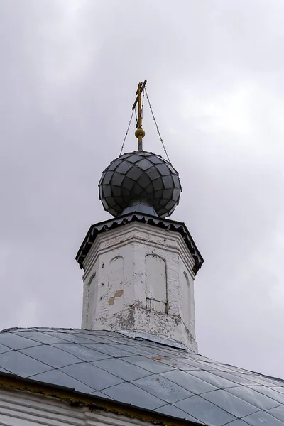 Cúpula Iglesia Cristiana Gris —  Fotos de Stock