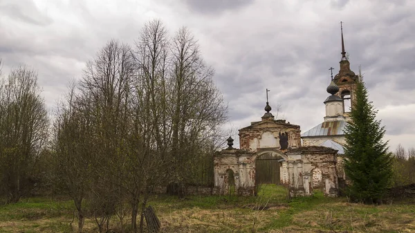 Арочный Вход Православное Кладбище — стоковое фото