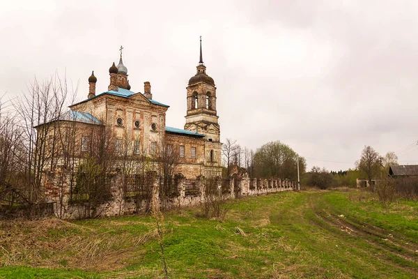 Krajina Venkovské Ortodoxní Kostel Vesnice Shakhovo Kostroma Region Rusko Postavený — Stock fotografie