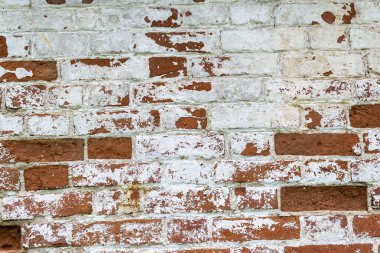 Eski kırmızı bir tuğla dokusu