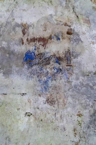 Ερείπια Της Ζωγραφικής Των Τοίχων Του Ναού Χωριό Grudevo Περιοχή — Φωτογραφία Αρχείου