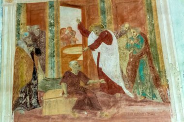 1809 'da inşa edilen terk edilmiş bir Ortodoks kilisesinin, Rusya' nın