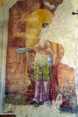 1809 'da inşa edilen terk edilmiş bir Ortodoks kilisesinin, Rusya' nın