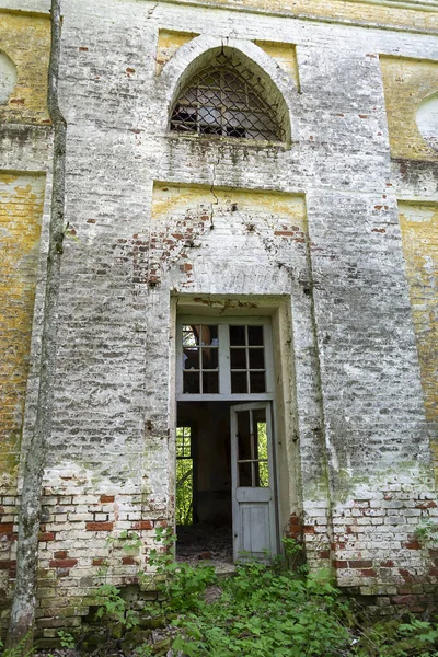 Las Ventanas Templo Abandonado Rusia Tracto Vladimirovo Construido 1809 Actualmente —  Fotos de Stock