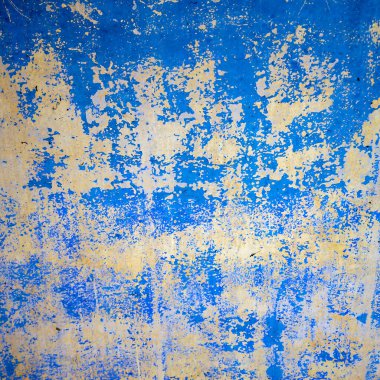 Taş bir duvardaki antik boya dokusu.