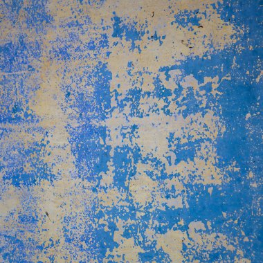 Taş bir duvardaki antik boya dokusu.