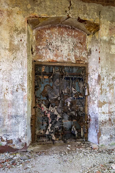 Interior Abandoned Church Village Ostrov Kostroma Province Russia Year Construction — Stock Photo, Image