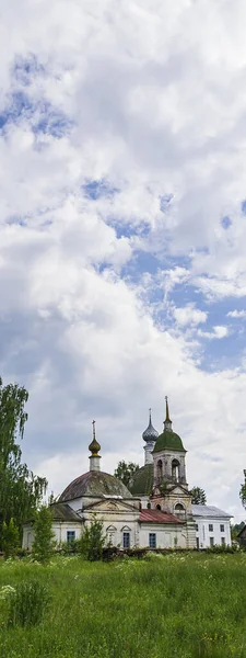 Iglesia Ortodoxa Rural Pueblo Spas Buraki Provincia Kostroma Rusia Año —  Fotos de Stock