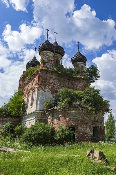 Alte Orthodoxe Kirche Dorf Bujakovo Provinz Kostroma Russland Das Baujahr — Stockfoto