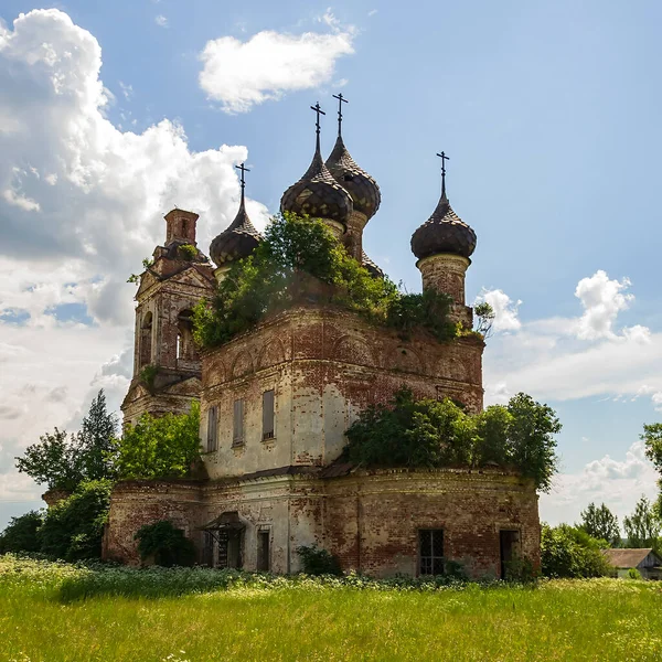 Alte Orthodoxe Kirche Dorf Bujakovo Provinz Kostroma Russland Das Baujahr — Stockfoto