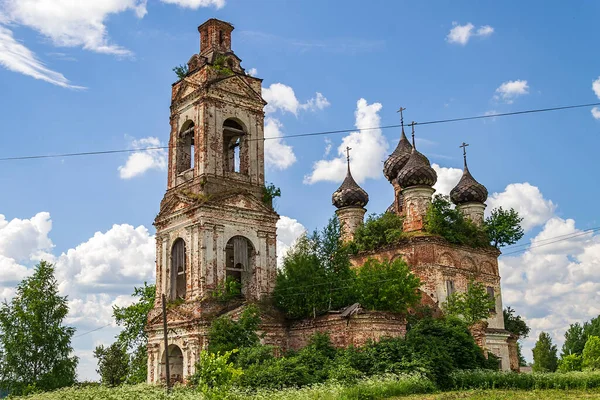 Gamla Ortodoxa Kyrkan Buyakovo Byn Kostroma Provinsen Ryssland Byggåret 1810 — Stockfoto