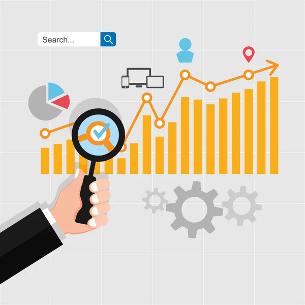 Crescimento do tráfego na Internet —  Vetores de Stock