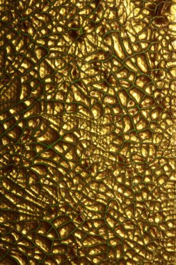 Çatlamış altın boya tuvale yakın modern arka plan yüksek kaliteli baskı