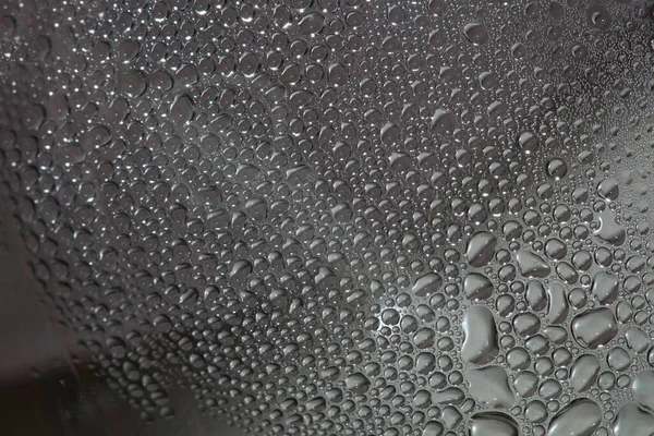 Σταγόνες Νερού Διάφανο Μπουκάλι Close Σύγχρονο Φόντο Υψηλής Ποιότητας Εκτύπωσης — Φωτογραφία Αρχείου