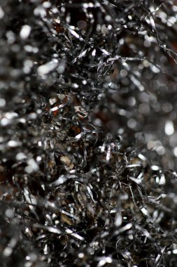 Metal tel çanak temizleyici makro modern yüksek kaliteli baskı