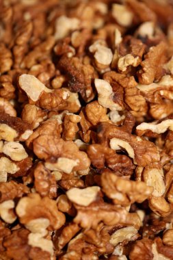 Cevizler kuru meyve fındığı makro arka plan modern yüksek kaliteli baskı aile juglandaceae