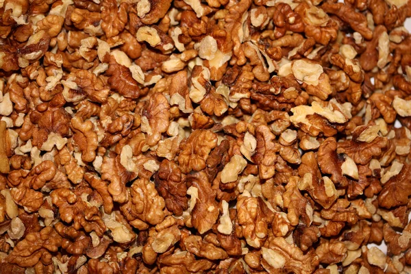 Walnuts Dry Fruit Nuts Macro Background Modern High Quality Print — Stock Photo, Image