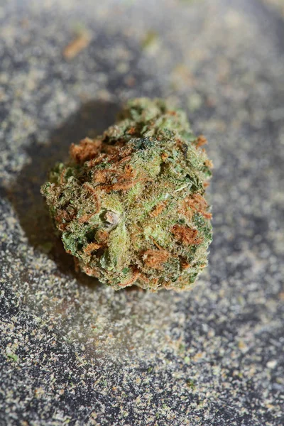 Medizinisches Cannabis Super Zitrone Dunst Makro Moderner Hintergrund Hochwertiger Druck — Stockfoto