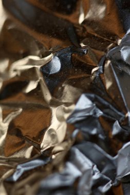 Alüminyum kağıt soyut makro renkli arkaplan modern yüksek kaliteli baskılar