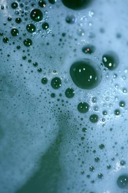 Köpük renkli baloncuklar arka planı kapatır modern yüksek kaliteli büyük resim baskısı