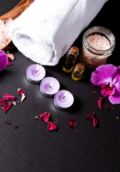 Spa massage setting — Stock Photo, Image