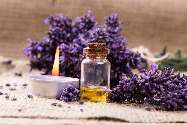 Spa, produto de lavanda — Fotografia de Stock