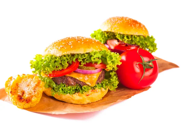 Delicious hamburger — Stock Photo, Image