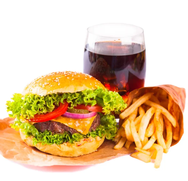 Delicious hamburger — Stock Photo, Image