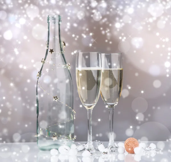 Şampanya şarap — Stok fotoğraf