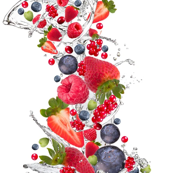 Брызги с фруктами — стоковое фото
