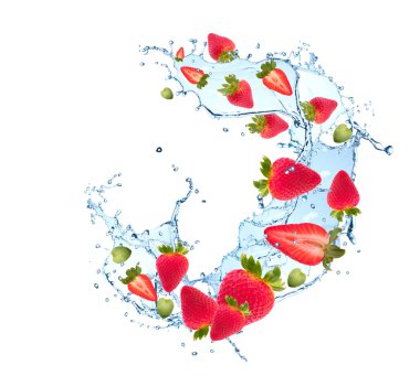 Sıçrama çilek ile