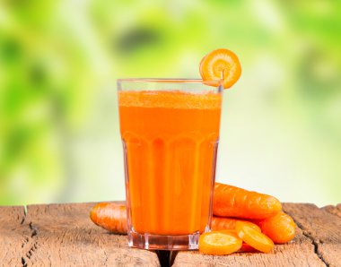 havuç suyu bir bardak