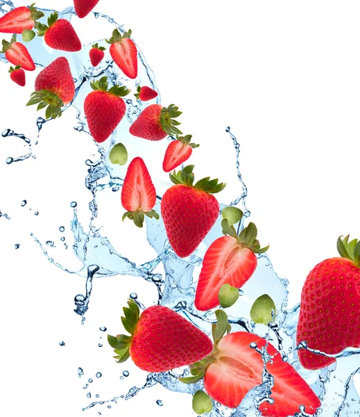 水のしぶき恋の果実 — ストック写真