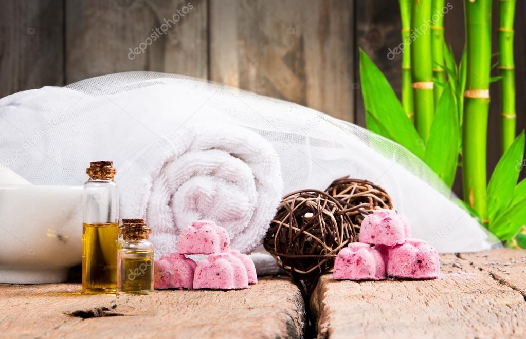 spa and massage setting