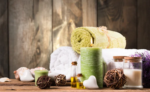 stock image Spa, massage setting