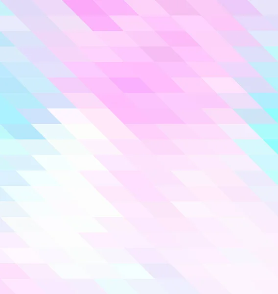 Fond Vectoriel Triangulaire Bleu Clair Rose Modèle Géométrique Lumineux Dans — Image vectorielle