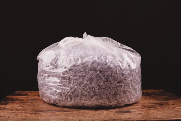 Bag of shredded paper — Stock Photo, Image