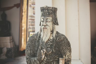 Budist tapınağı heykeli