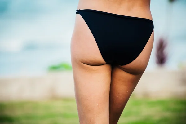 Rear of sexy young woman — Stock Photo, Image