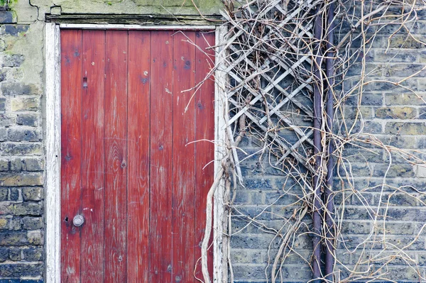 Velha porta rústica — Fotografia de Stock