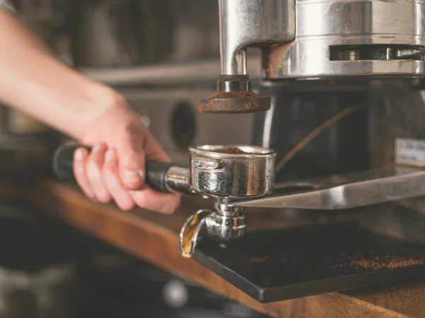 Máquina de café manual —  Fotos de Stock