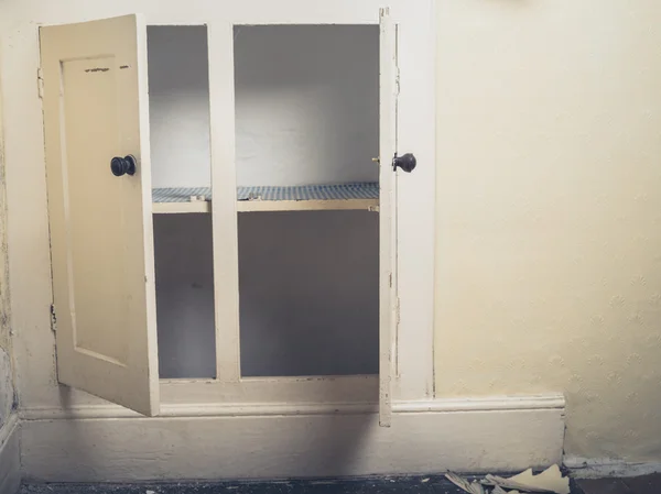 Old fitted cupboard — Stock Photo, Image