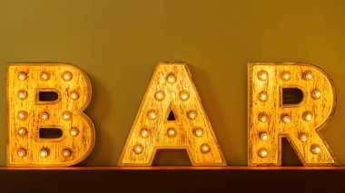 Kafeler için neon tabelalar