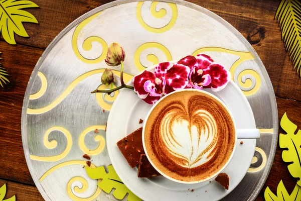 Frühstück im Café — Stockfoto